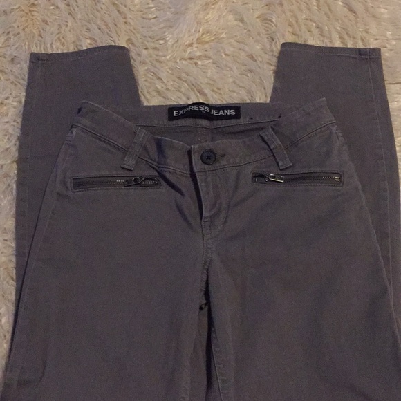 Express zipper moto jeans Stella size 0